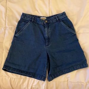High waisted mom shorts